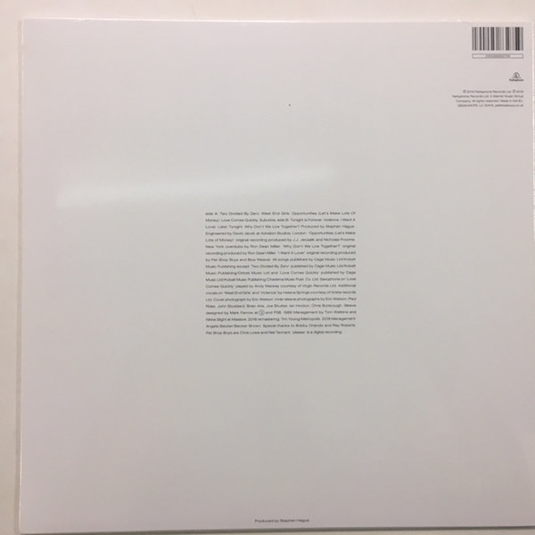 Vinyl Record Pet Shop Boys – Please LP - img.1