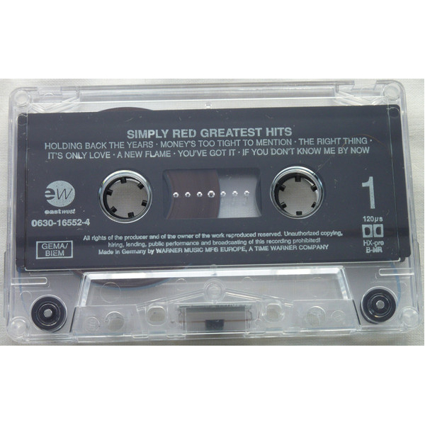 Сassette Tape Simply Red - Greatest Hits - img.5