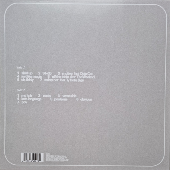 Vinyl Record Ariana Grande – Positions - LP - img.1