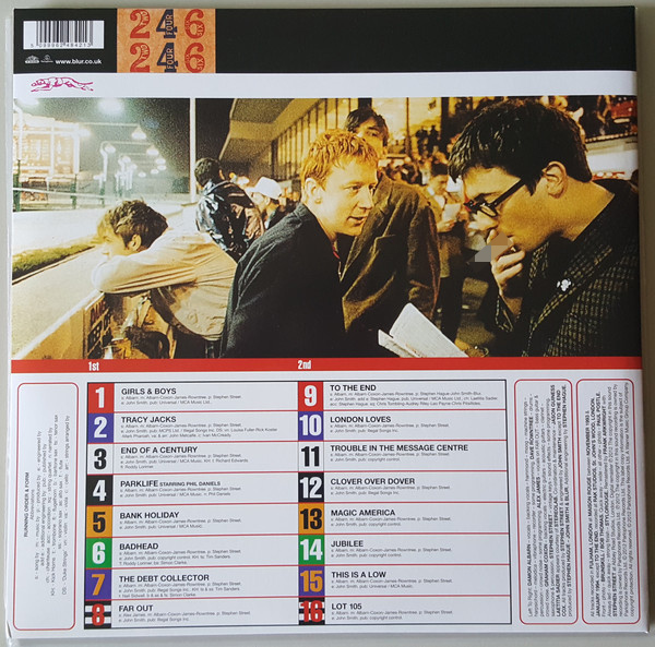 Vinyl Record Blur - Parklife - LP - img.1