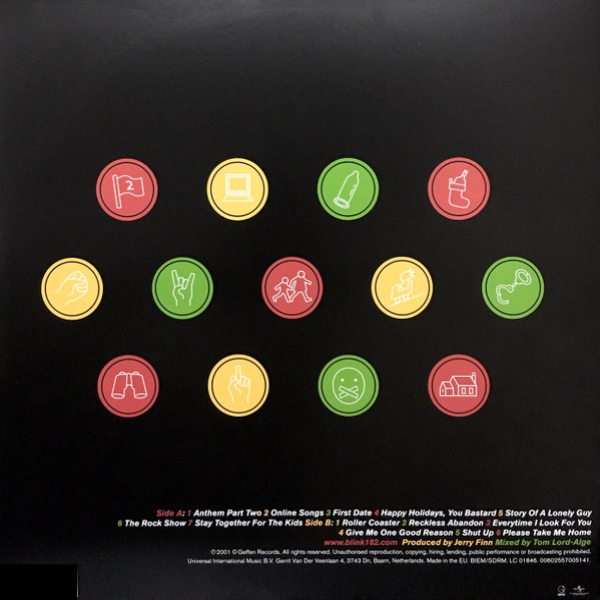 Vinyl Record Blink-182 - Take Off Your Pants And Jacket LP - img.1