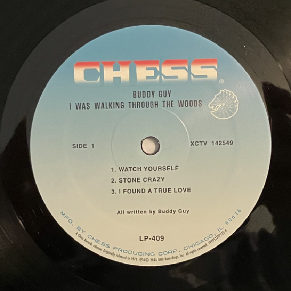Vinyl Record Buddy Guy - I Was Walking Through The Woods (Analogue) LP - img.5