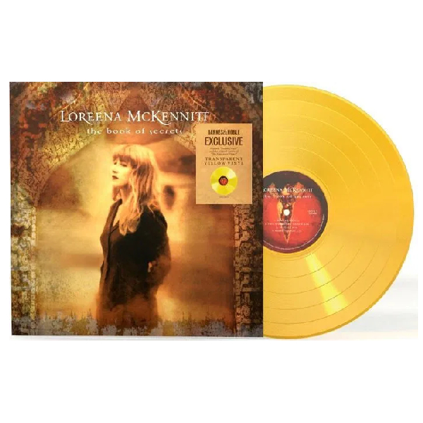 Vinyl Record Loreena McKennitt – The Book Of Secrets (Yellow, Transparent) LP - img.4