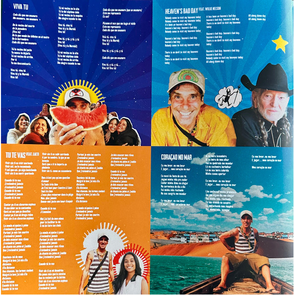 Vinyl Record Manu Chao - Viva Tu - Limited Edition Blue Vinyl LP - img.3