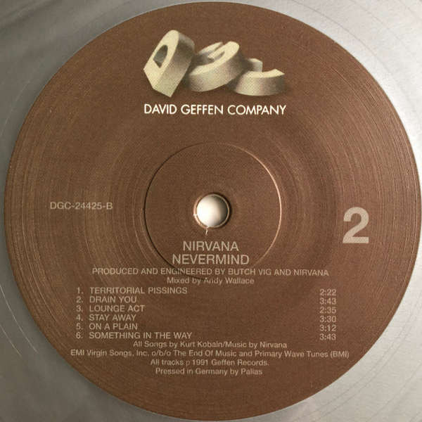 Vinyl Record Nirvana - Nevermind (Limited Edition Metallic Silver) LP - img.3