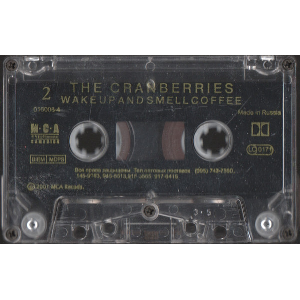 Сassette Tape The Cranberries - Wake Up And Smell The Coffee - img.6