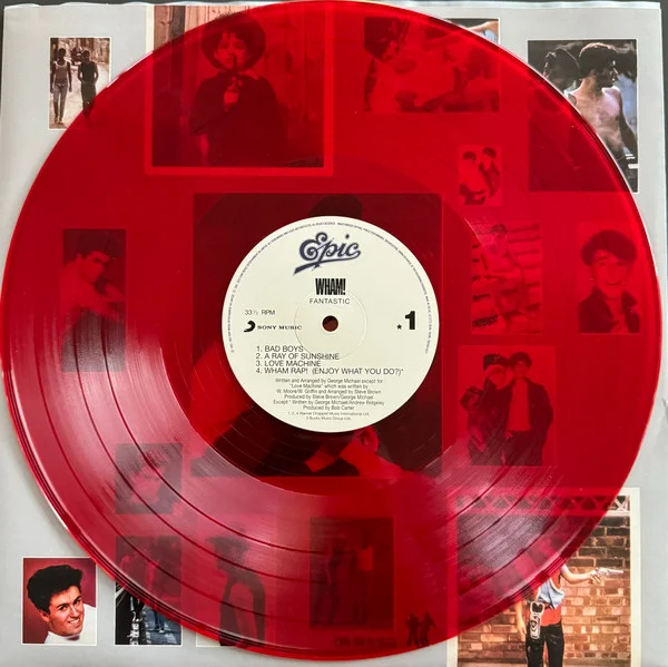Vinyl Record Wham! – Fantastic (Coloured Red Transparent) LP - img.2