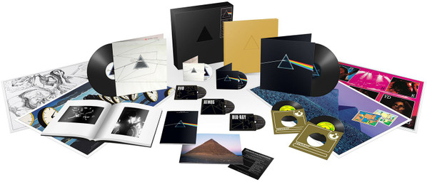 Box set Pink Floyd – The Dark Side Of The Moon - 50 Years (4LP+2CD+2BR+DVD) - img.1