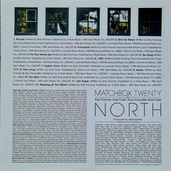 Vinyl Record Matchbox Twenty - North LP - img.6