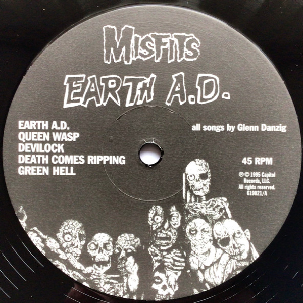Vinyl Record The Misfits - Earth AD LP - img.2