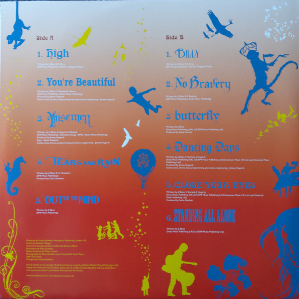 Vinyl Record James Blunt - Back To Bedlam: The Demos (Red) LP - img.4