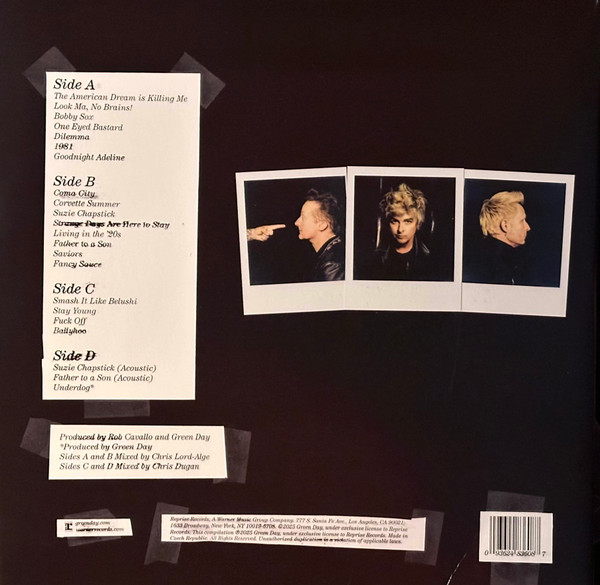 Vinyl Record Green Day - Saviors - Hot Pink With White - LP - img.1