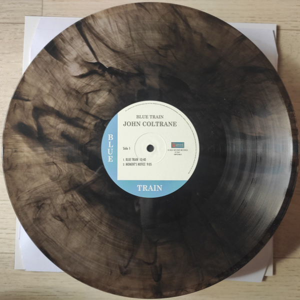 Vinyl Record John Coltrane - Blue train (Grey marble) LP - img.2