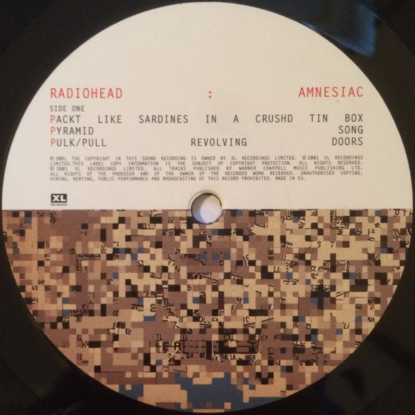 Vinyl Record Radiohead - Amnesiac LP - img.3