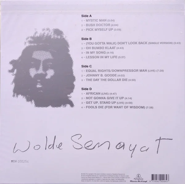 Vinyl Record Peter Tosh – The Best Of Peter Tosh 1978-1987 (Coloured Silver) 2LP - img.1