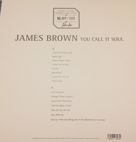 Vinyl Record James Brown – You Call It Soul - Brown Marbled - LP - img.1