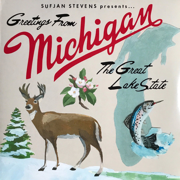 Vinyl Record Sufjan Stevens – Greetings From Michigan The Great Lake State - LP - img.0