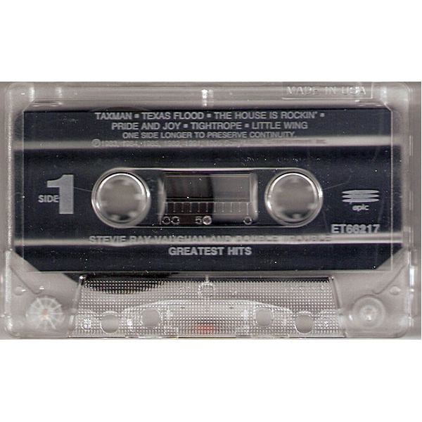 Сassette Tape Stevie Ray Vaughan And Double Trouble - Greatest Hits - img.4