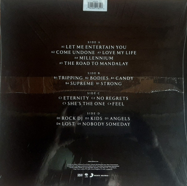 Vinyl Record Robbie Williams – XXV - Blue - 2LP - img.1