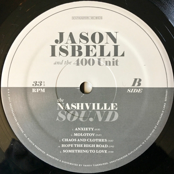 Vinyl Record Jason Isbell And The 400 Unit - The Nashville Sound LP - img.7