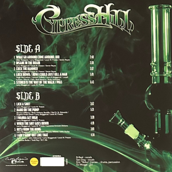 Vinyl Record Cypress Hill - Woodstock 1994 (Live Radio Broadcast) LP - img.1