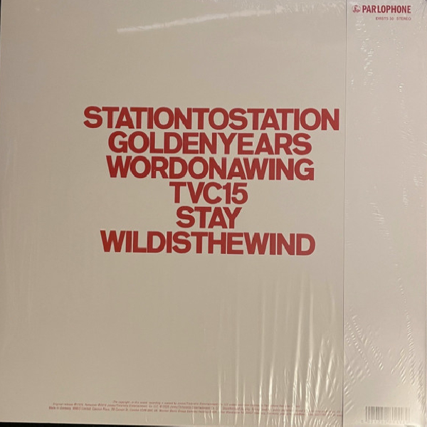 Vinyl Record David Bowie - Station To Station (Half Speed) LP - img.1