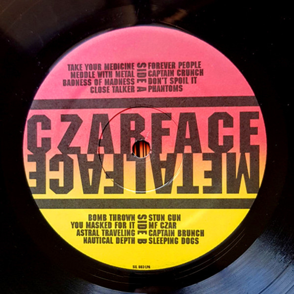Vinyl Record Czarface, MF Doom - Czarface Meets Metal Face LP - img.2