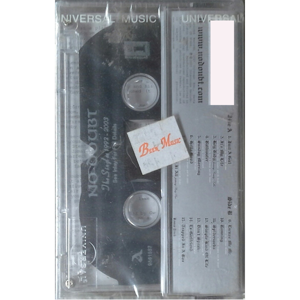 Сassette Tape No Doubt - The Singles 1992 - 2003 - img.2