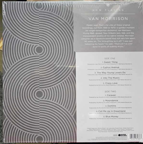 Vinyl Record Van Morrison – Now Playing (Limited Edition Sea Blue Vinyl) LP - img.1