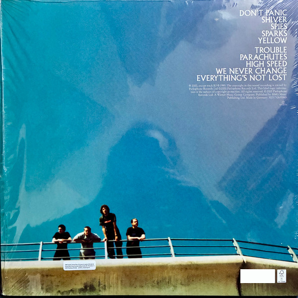 Vinyl Record Coldplay – Parachutes (Clear) LP - img.2