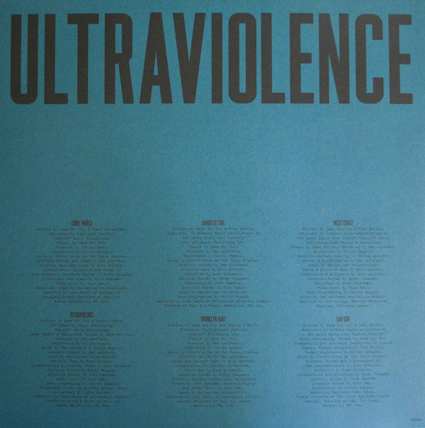 Vinyl Record Lana Del Rey – Ultraviolence 2LP - img.3
