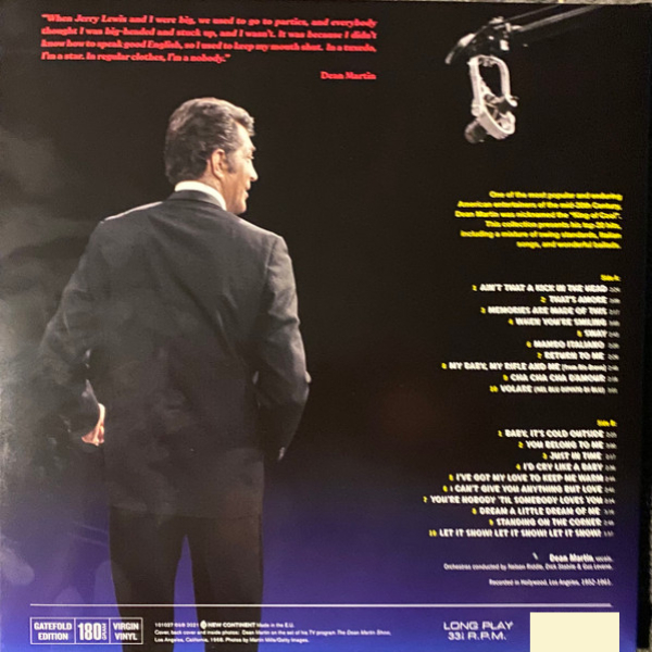 Vinyl Record Dean Martin - Greatest Hits LP - img.1