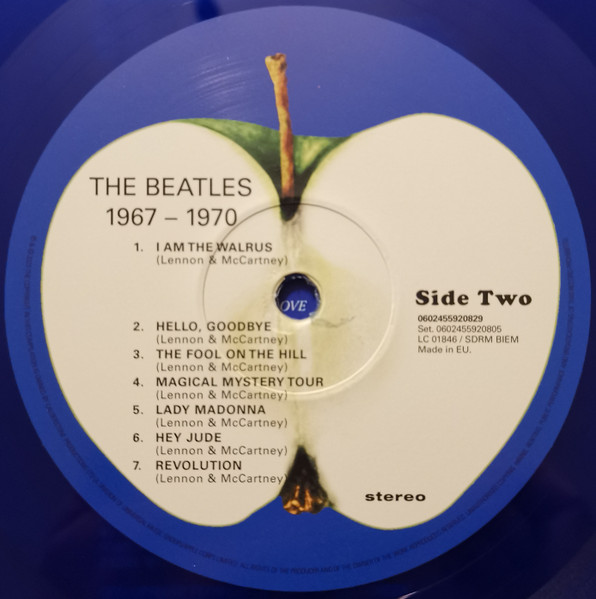 Vinyl Record The Beatles – 1967-1970 - Blue - 3LP - img.2