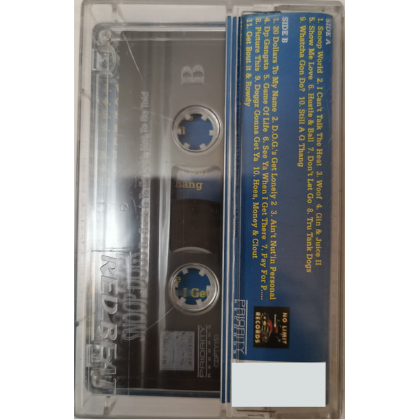 Сassette Tape Snoop Dogg - Da Game Is To Be Sold, Not To Be Told - img.2