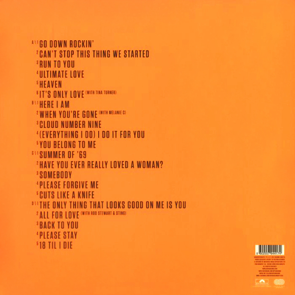 Vinyl Record Bryan Adams Ultimate LP - img.1