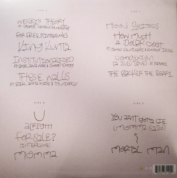 Vinyl Record Kendrick Lamar - To Pimp A Butterfly - img.3