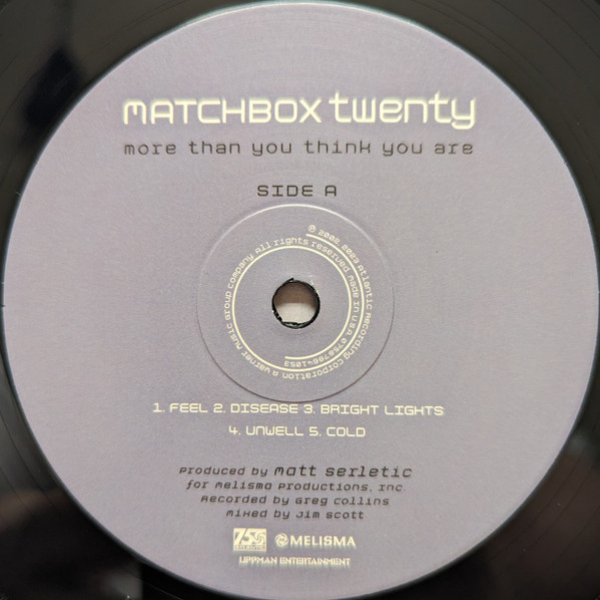 Vinyl Record Matchbox Twenty - More Than You Think You Are - 2LP - img.5