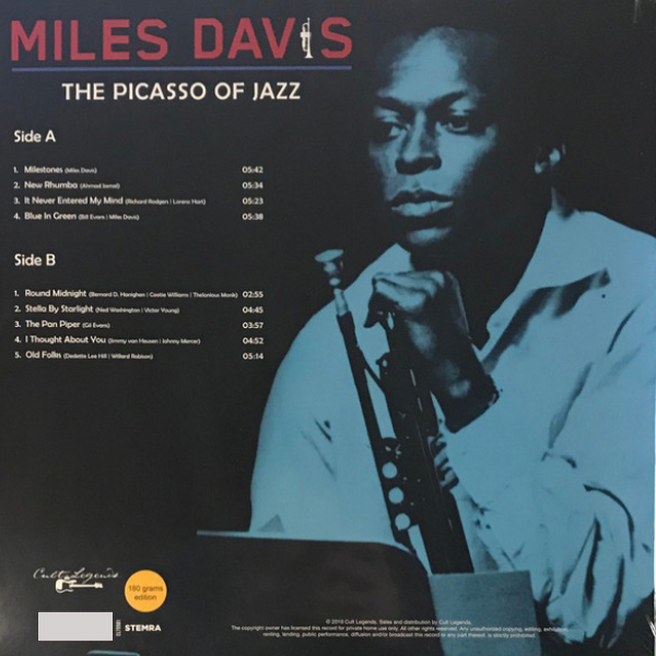 Vinyl Record Miles Davis – The Picasso Of Jazz LP - img.1