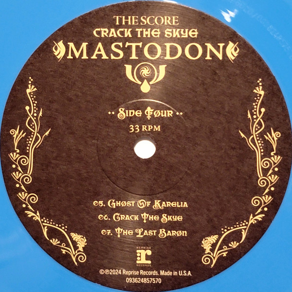Vinyl Record Mastodon – Crack The Skye (Sky Blue, 15th Anniversary) - 2LP - img.10