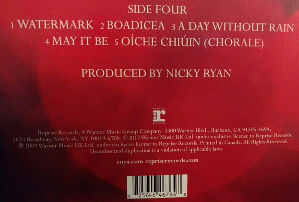 Vinyl Record Enya - The Very Best Of Enya - img.3