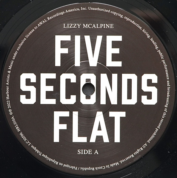 Vinyl Record Lizzy McAlpine - Five Seconds Flat LP - img.2