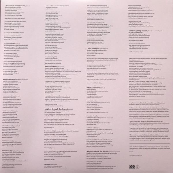 Vinyl Record Death Cab For Cutie - Asphalt Meadows LP - img.3