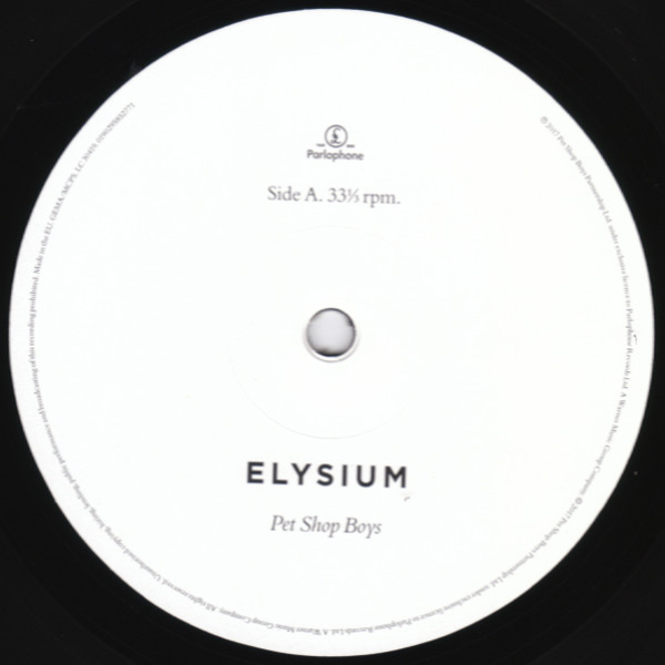 Vinyl Record Pet Shop Boys – Elysium LP - img.3