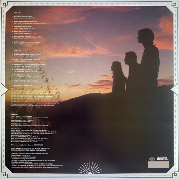 America - Alternates & Rarities (Coloured Green Clear) LP - img.1