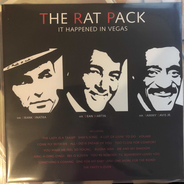 Vinyl Record The Rat Pack – It Happened in Vegas - Yellow Marbled - LP - img.0