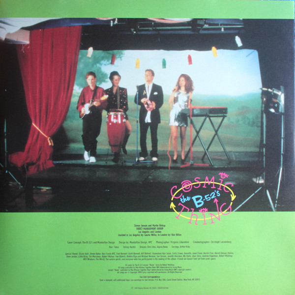 Vinyl Record The B-52S - Cosmic Thing LP - img.5