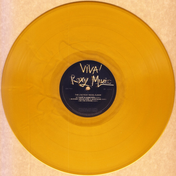 Vinyl Record Roxy Music - Viva! Roxy Music (Gold) (RSD26) LP - img.3