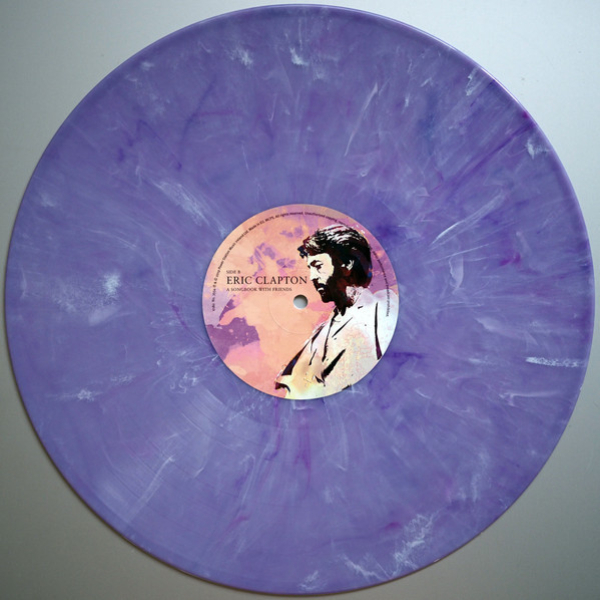 Vinyl Record Eric Clapton - A Songbook With Friends (Lavender) LP - img.4