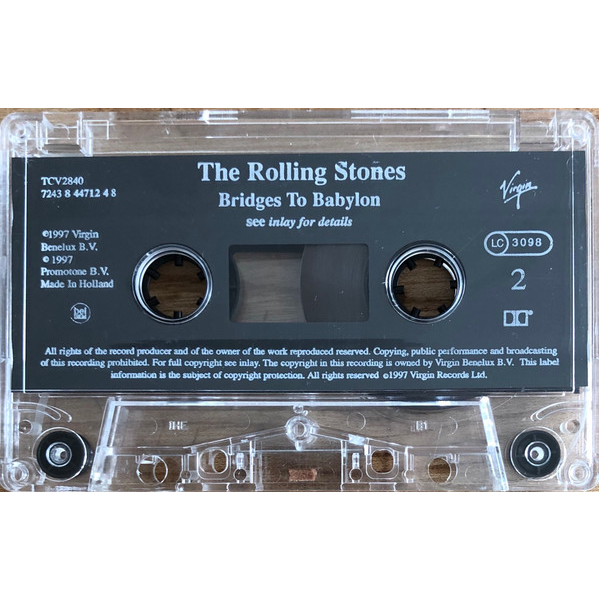 Сassette Tape The Rolling Stones - Bridges To Babylon - img.5