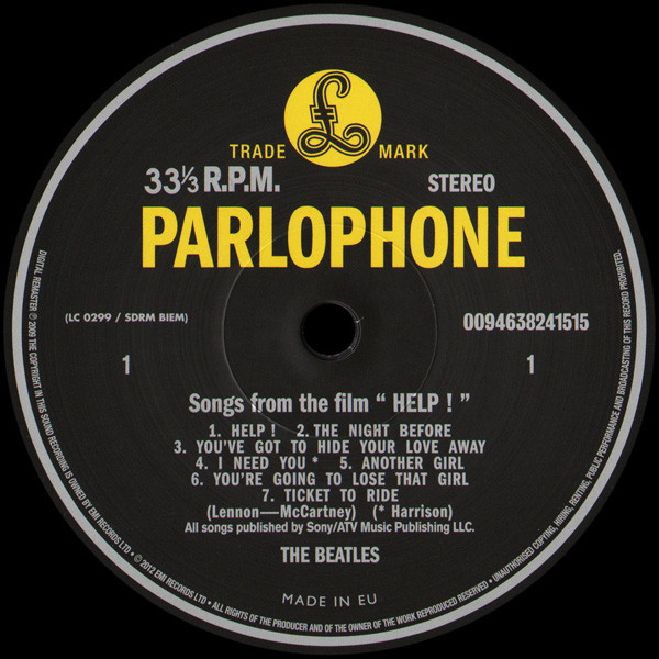 Vinyl Record The Beatles - Help! - img.3